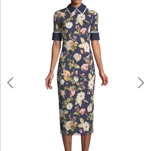Alice + Olivia Flower Print Dress